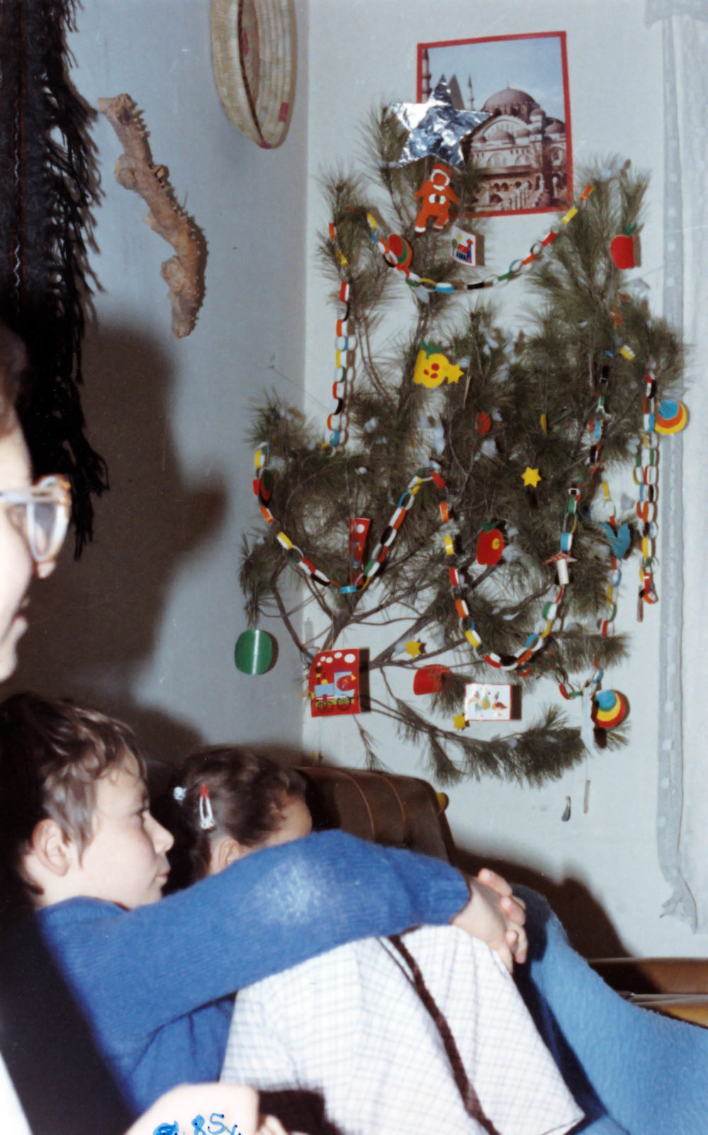 christmas tree in Setif Algeria, 1984